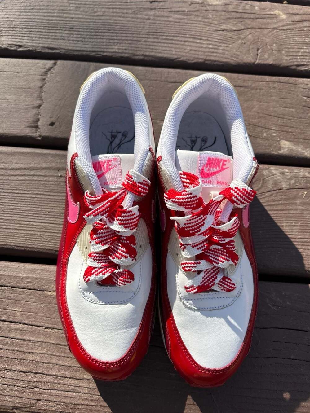 Nike Air Max 90 Valentine's Day 2007 (312052-167) White Red Pink
